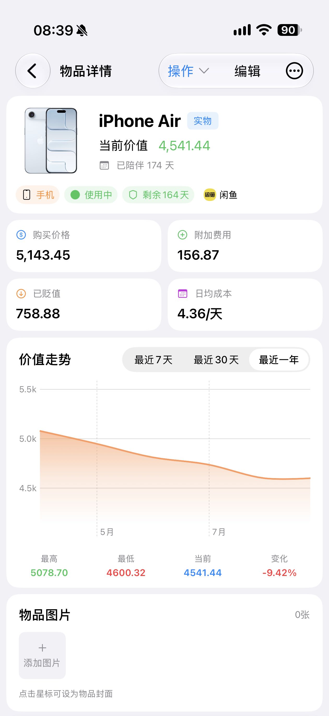物品详情